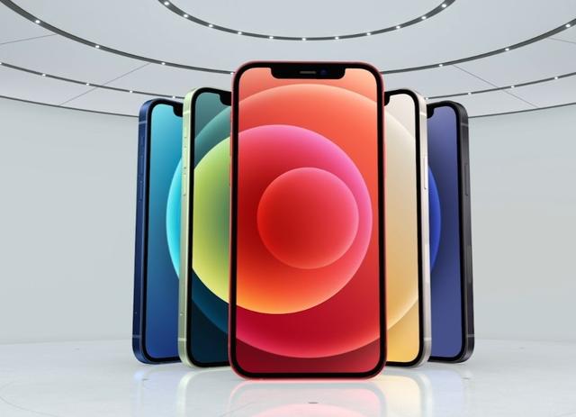 蘋果 iPhone 12 5G 搭載 A14 芯片：采用直面邊框設(shè)計(jì)，五款顏色