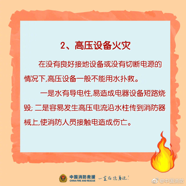 家庭消防科普：哪些火災不能用水撲滅？(圖3)