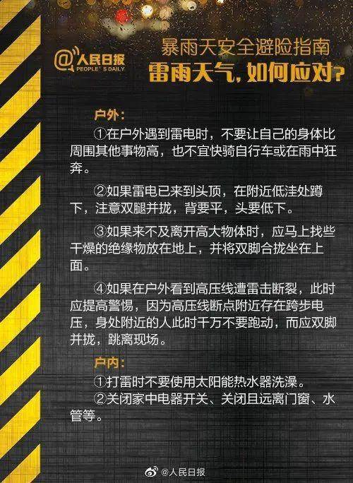 鄭州挺??！河南挺住！汛期自救指南(圖9)